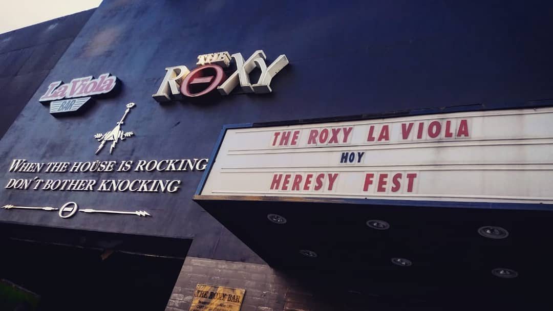 Heresy Fest en The Roxy