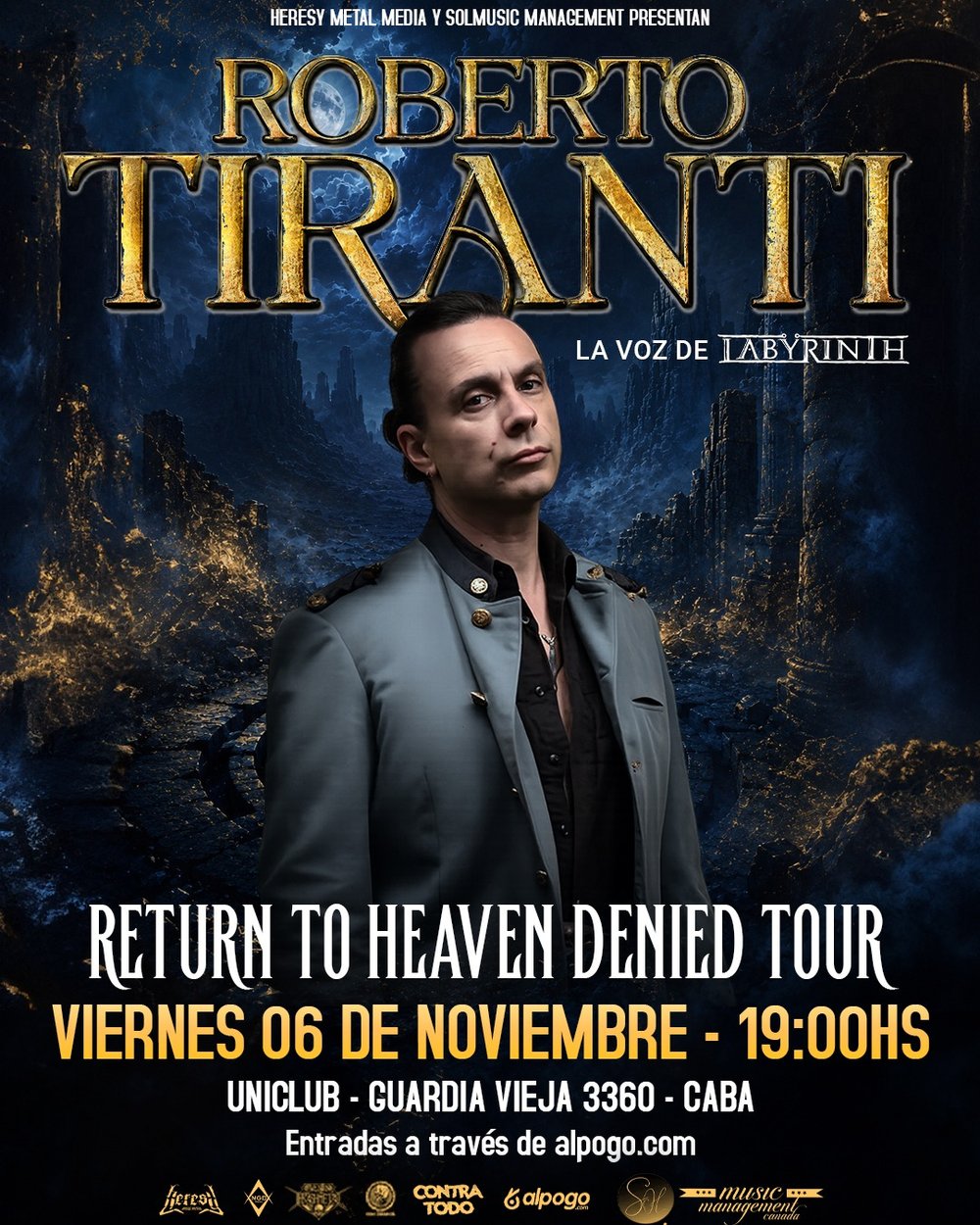 Roberto Tiranti en Buenos Aires